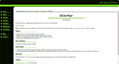 Desktop Screenshot of icqchat.lebeausoftware.org